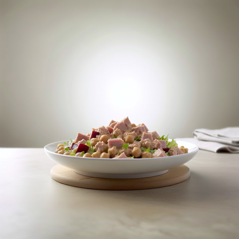 Ensalada de Garbanzos y Atún