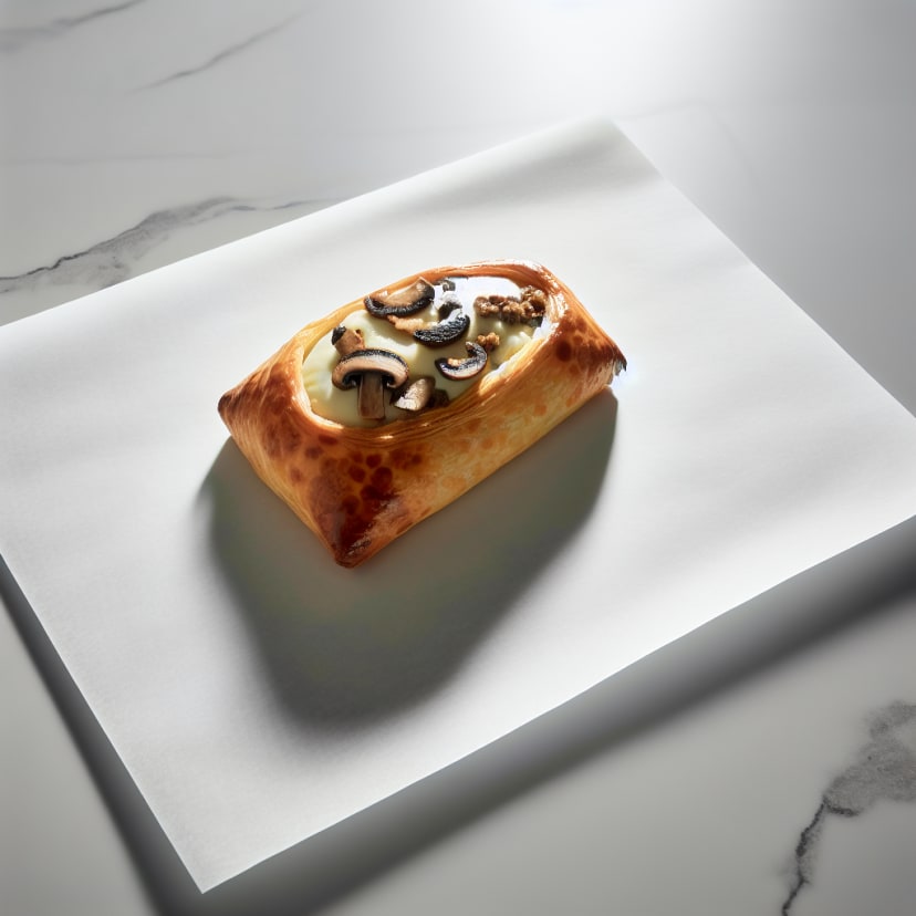 Hojaldre de Ricotta y Champiñones