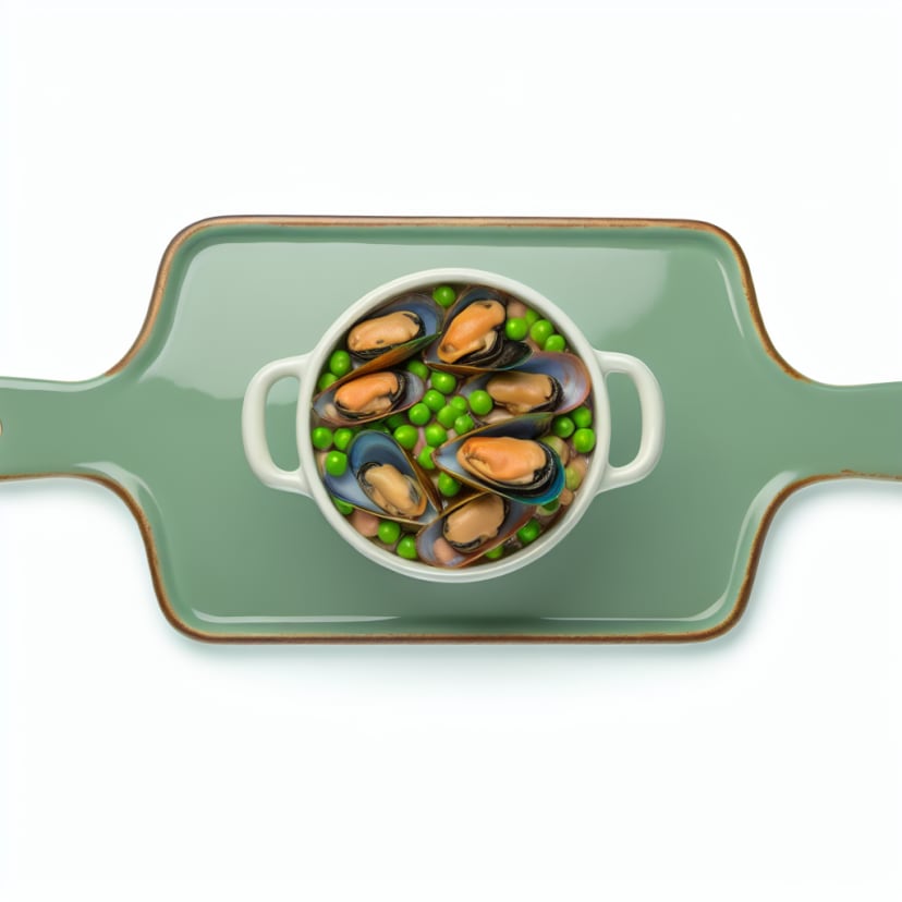 Guisantes con Mejillones al Escabeche