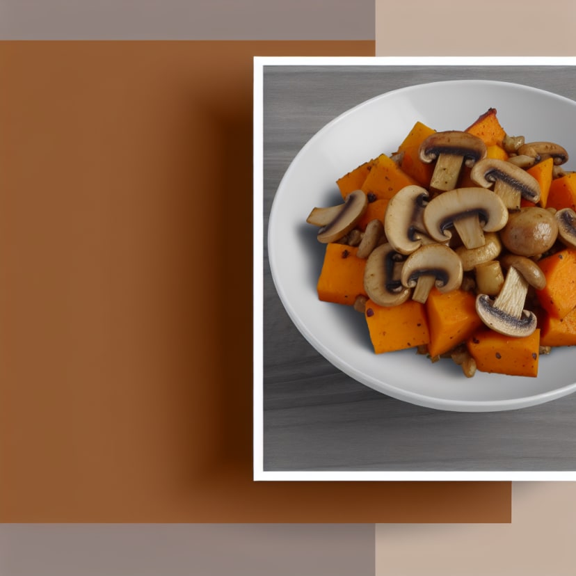 Salteado de Batata y Champiñones