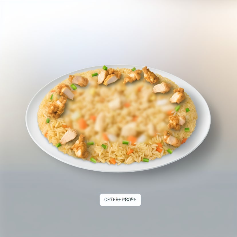 Arroz Frito con Pollo