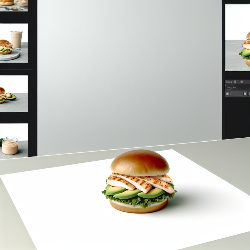 Sándwich de Pollo y Aguacate