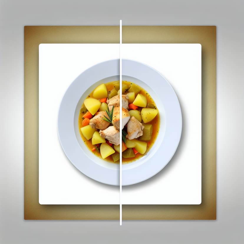 Guiso de Pollo con Patatas y Verduras