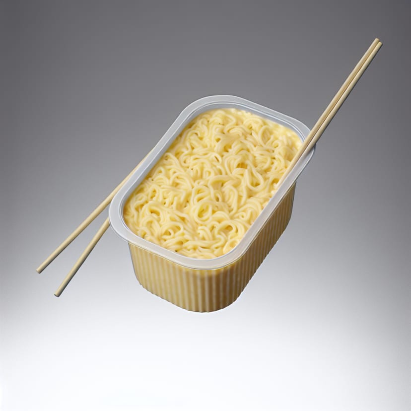 Fideos cremosos con queso