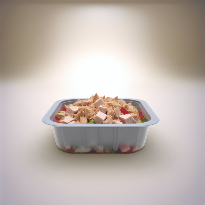 Ensalada de Atún y Pollo