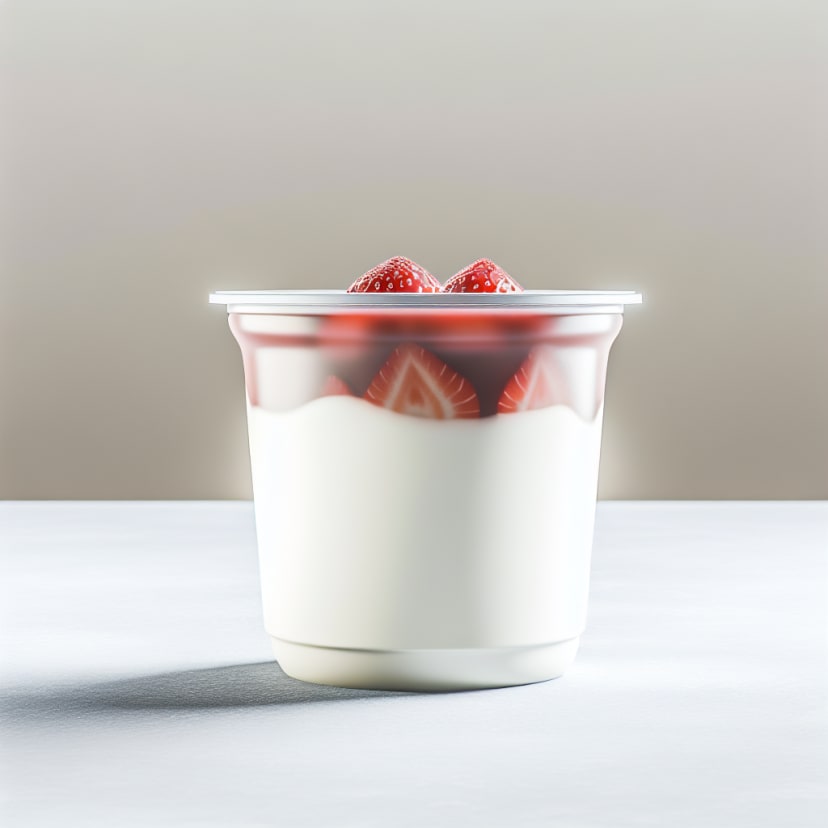 Parfait de Yogurt y Frutillas