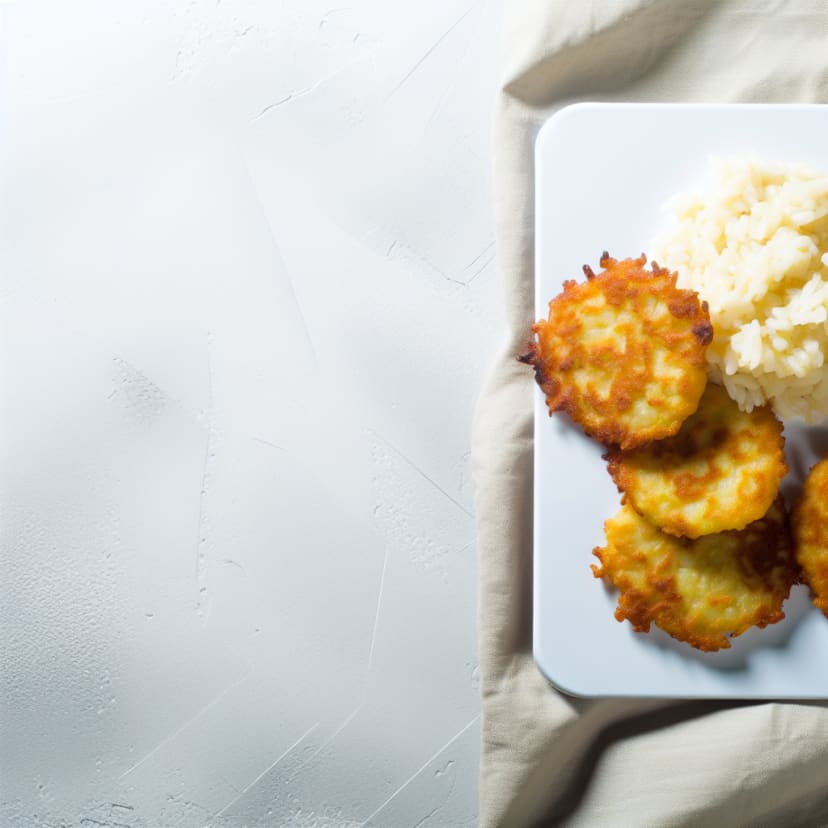 Buñuelos de Papa y Arroz