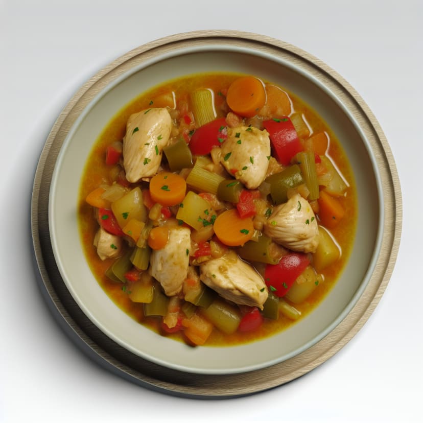 Guiso de Pollo y Verduras