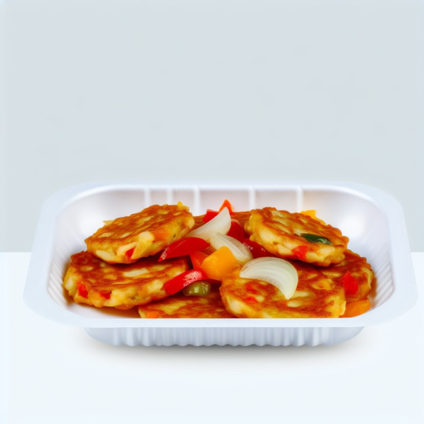 Buñuelos de Cebolla y Morrón