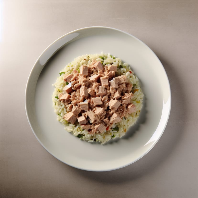 Ensalada Rápida de Atún y Arroz