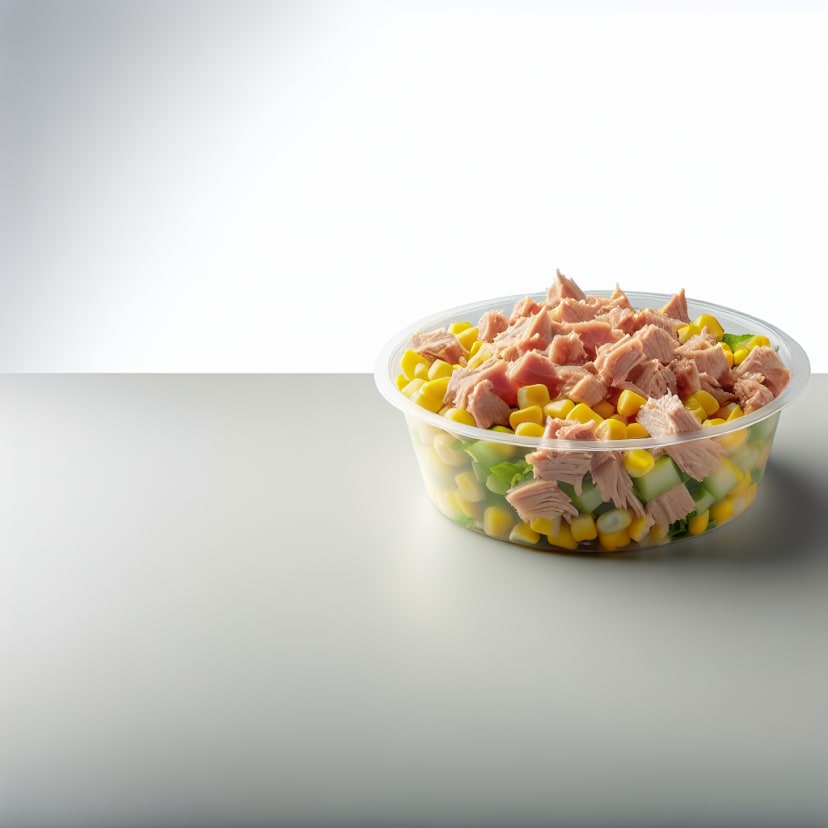 Ensalada Rápida de Atún y Choclo