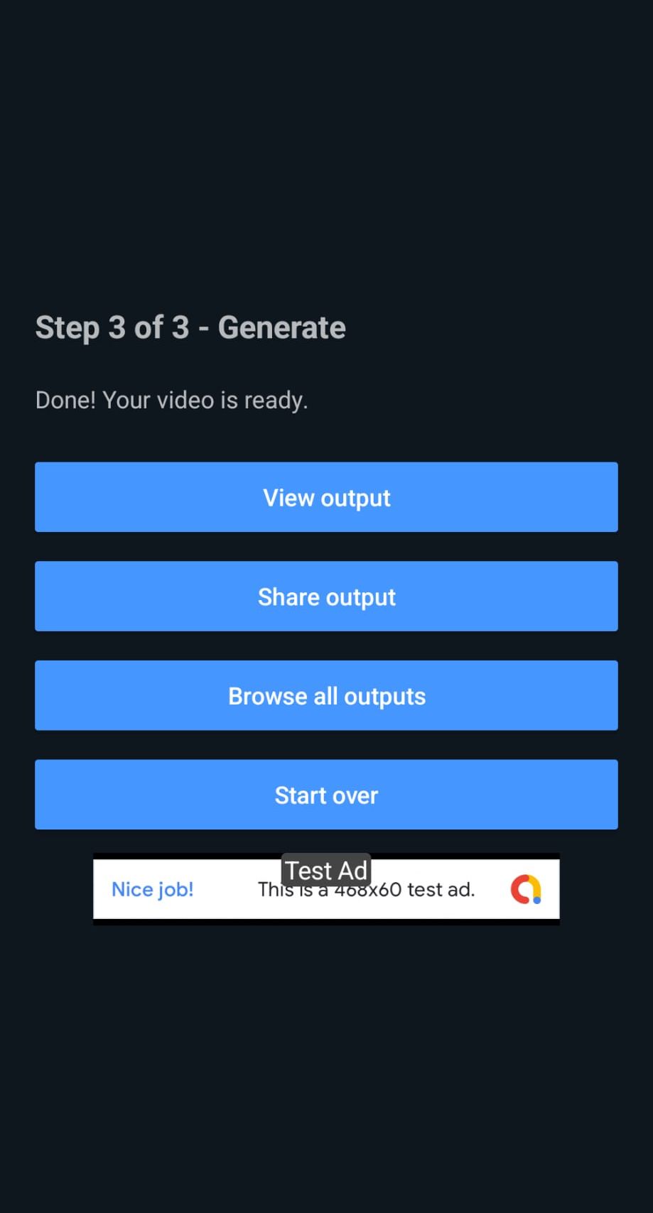 Contour app screen