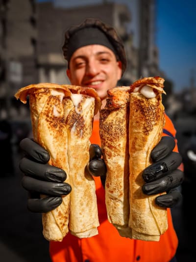 ساندوتش شاورما صاروخ