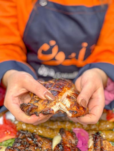 دبل ورك دجاج شواية