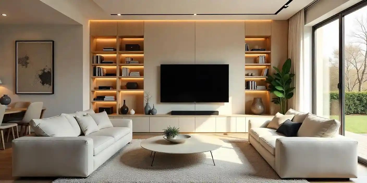 Built-In-Cabinets- Living-Room 