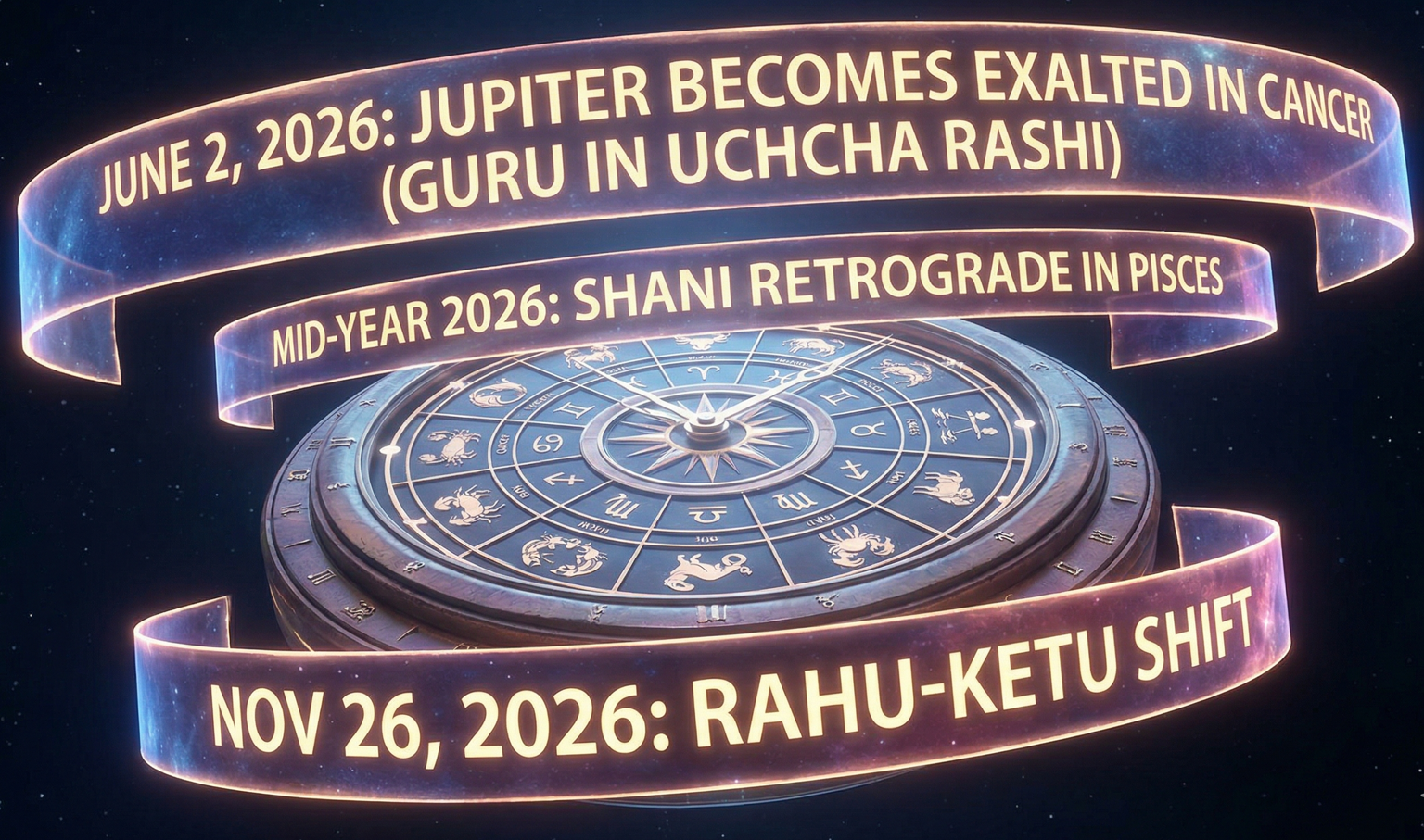 Unlocked: Your 2026 Vedic Astrology Horoscopes - Jupiter Exaltation & Shani Gochar Detailed Impact