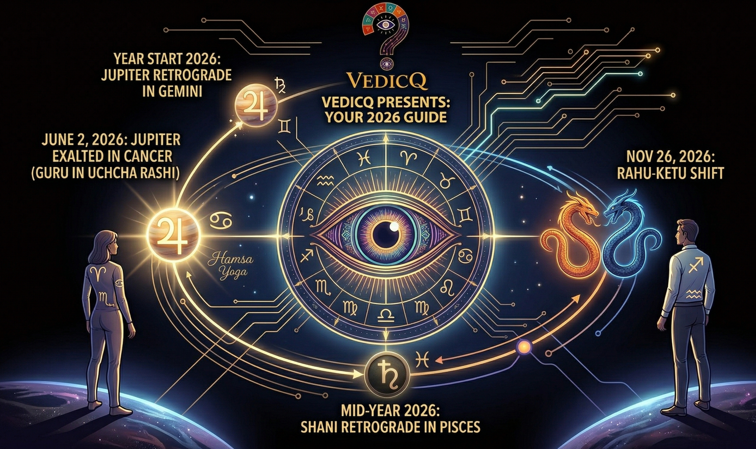 Ultimate Guide to Planetary Transits 2026: Vedic Astrology Gochar & Horoscope Predictions
