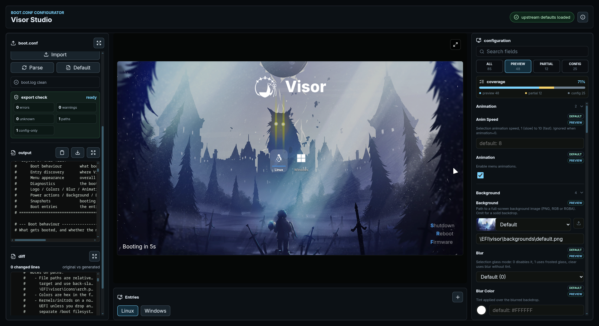 Visor Studio preview