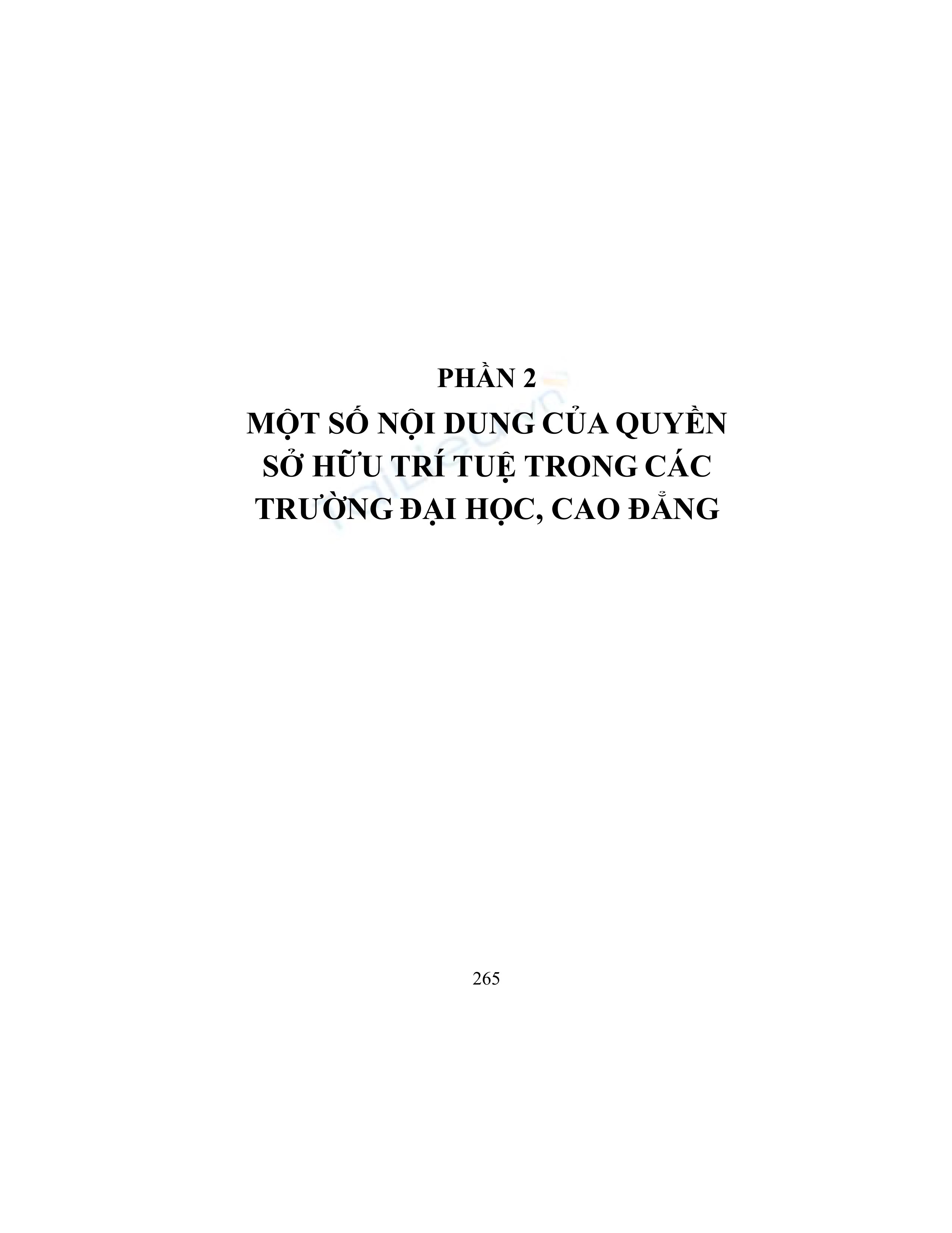 Giáo trình sở hữu trí tuệ phần 2 pgs ts đoàn đức lương