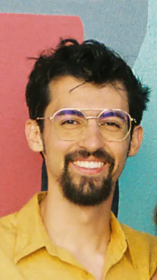 Portrait of a happy Tyler Termini.