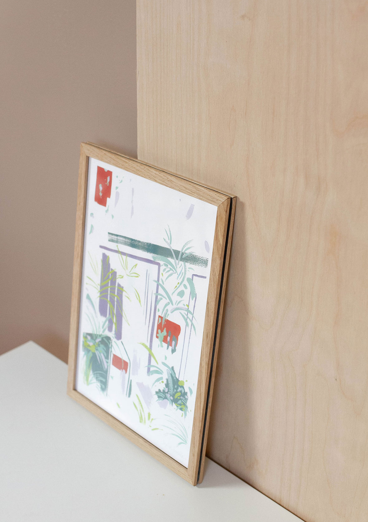 Climbing Plants botanical art print