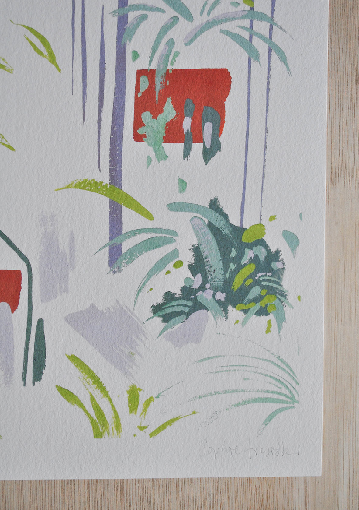 Climbing Plants botanical art print
