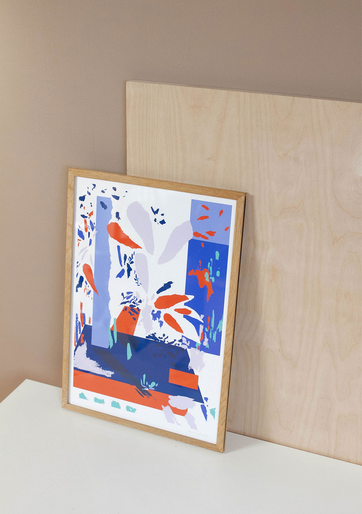Jardin Majorelle botanical art print