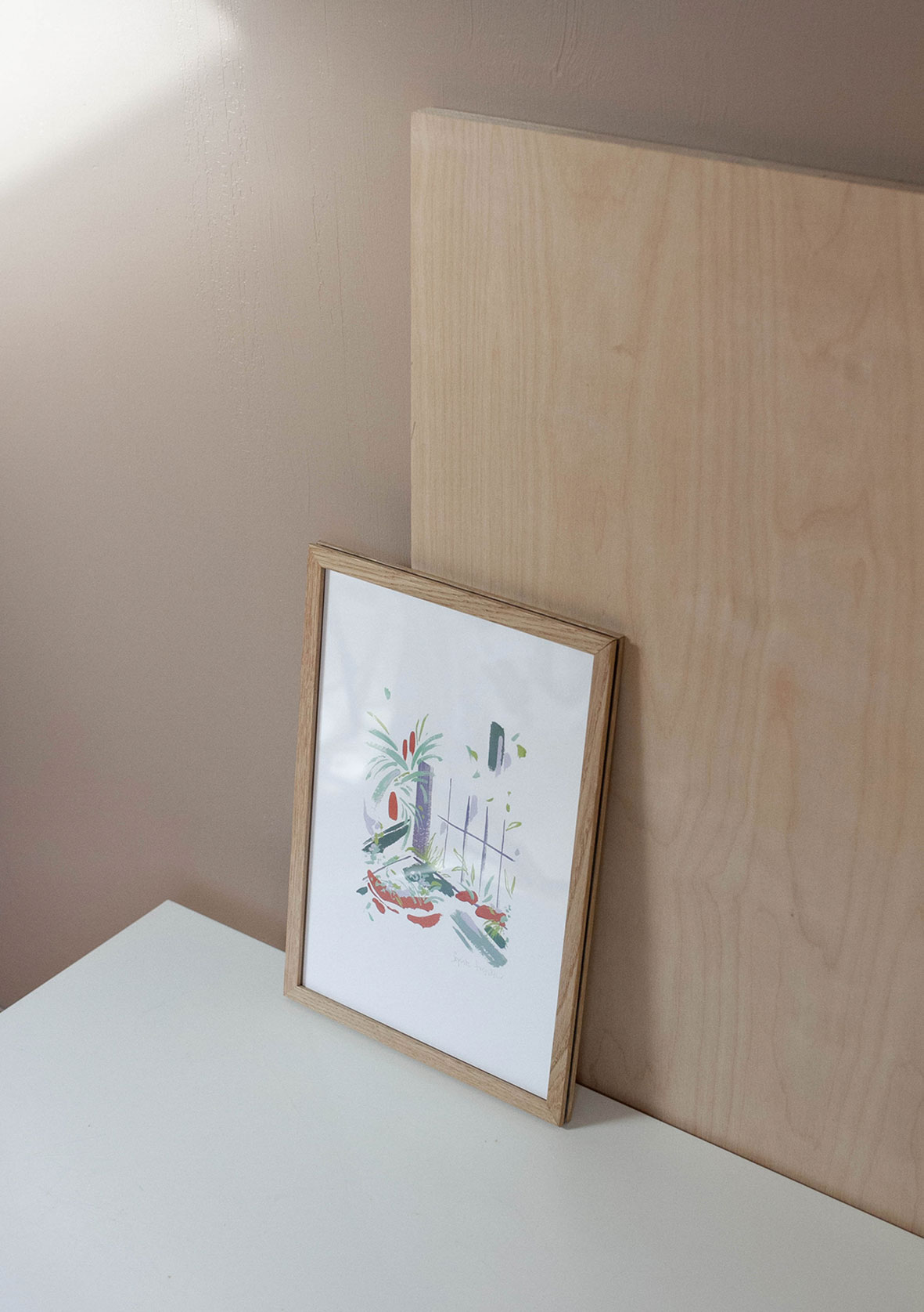 Urban Garden botanical art print