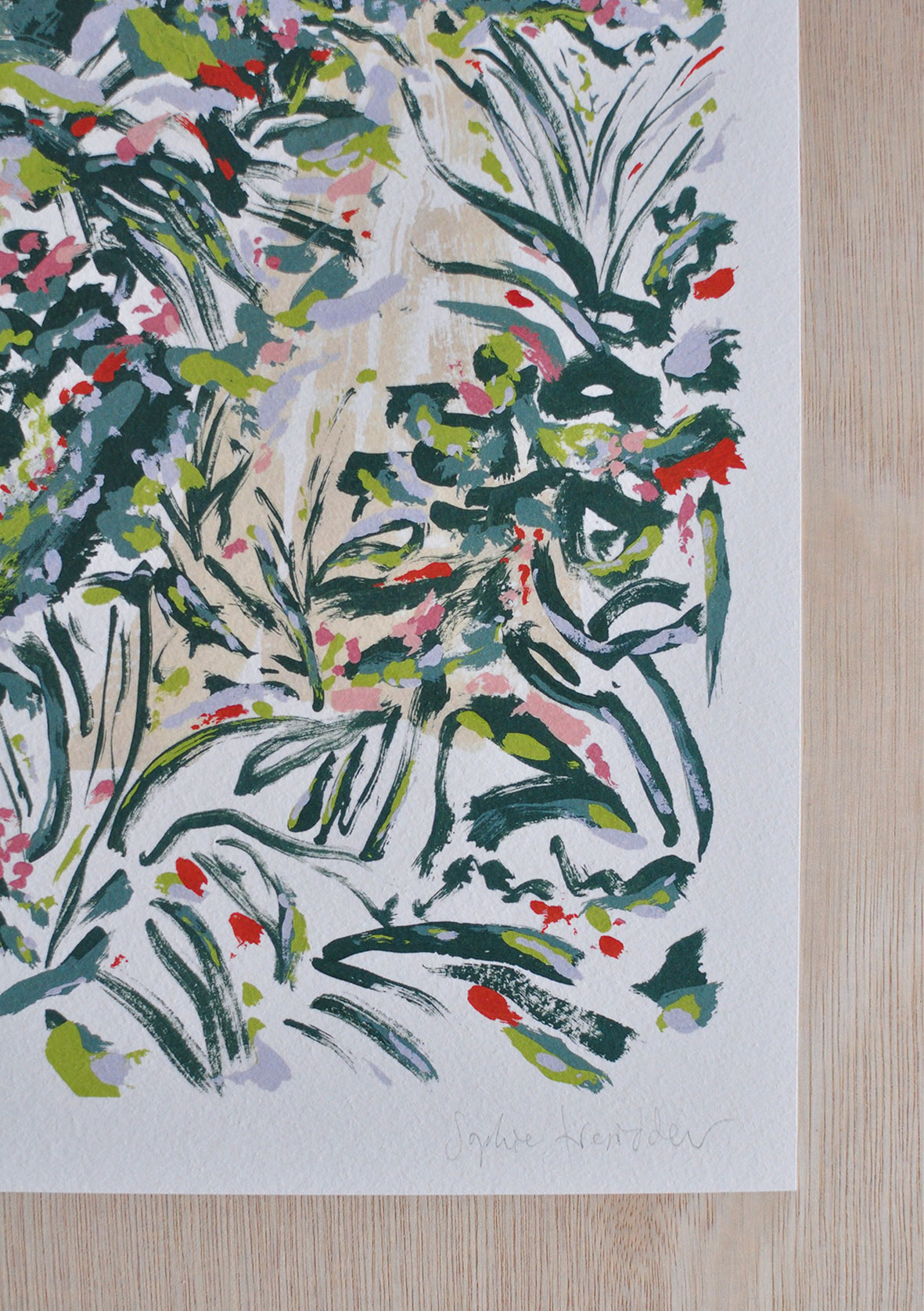 Charleston from the Garden botanical art print