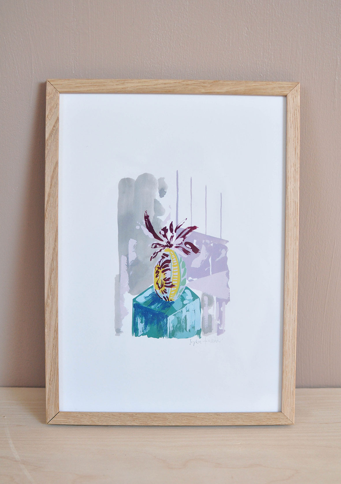 Still Vase botanical art print