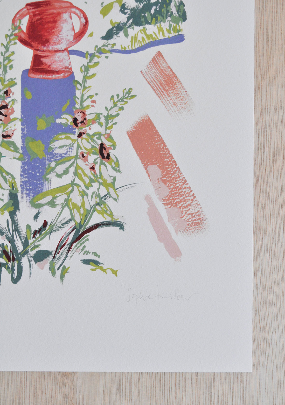 Summer Bloom botanical art print