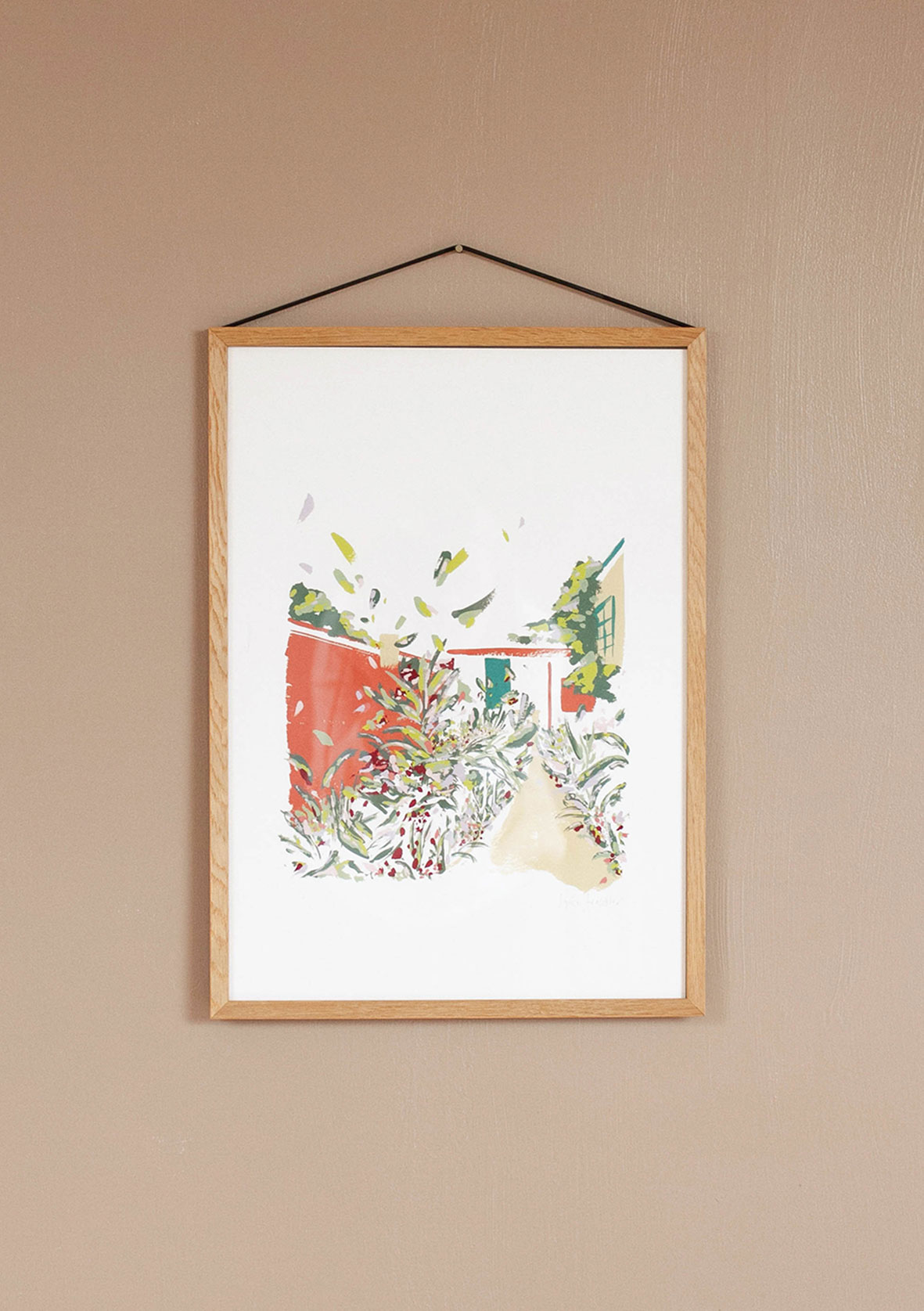 Walled Garden botanical art print