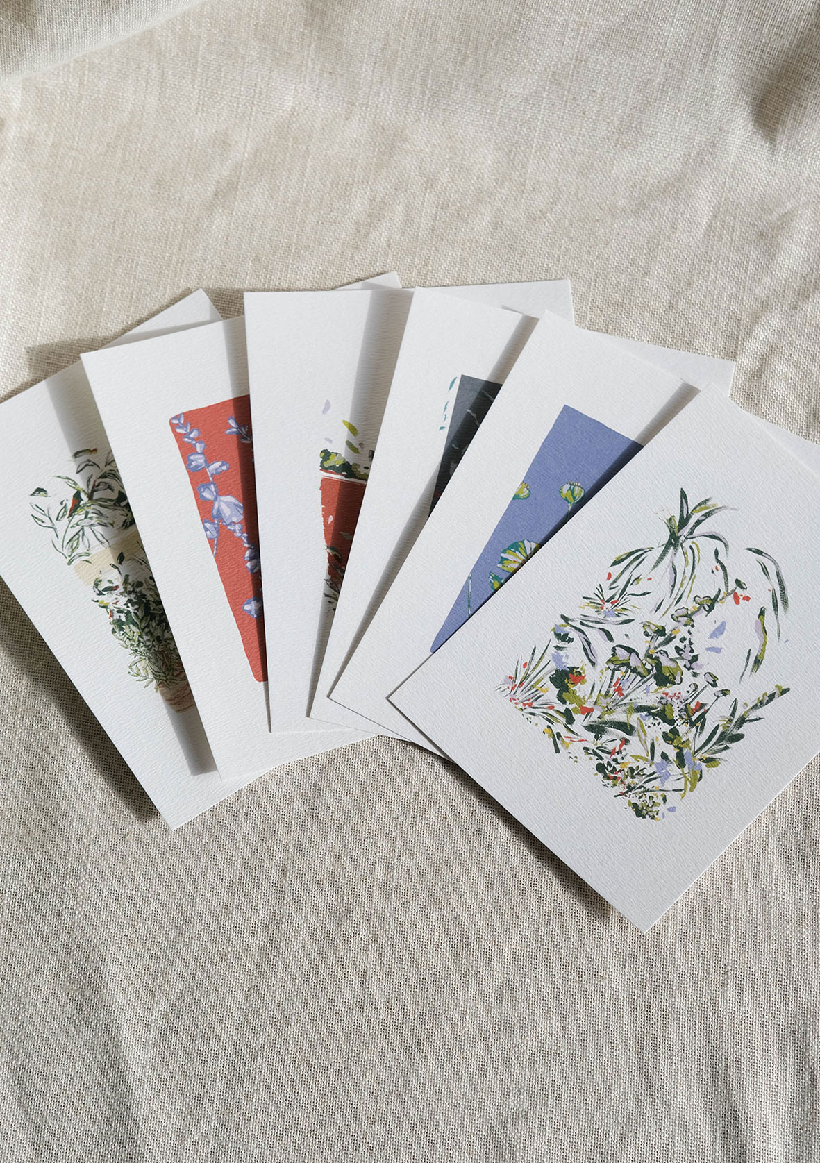 Charleston in Bloom Art Cards botanical art print