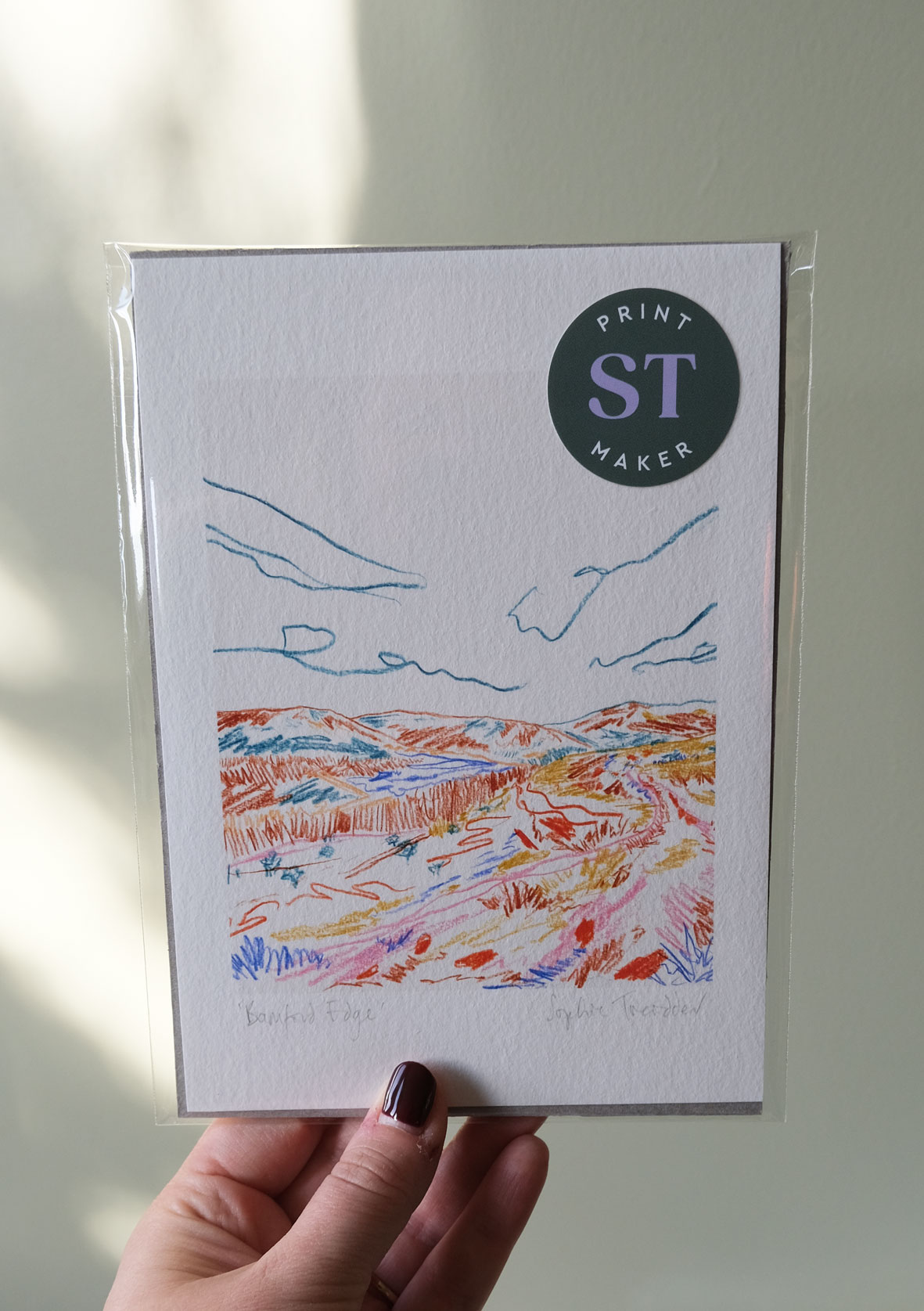 Bamford Edge botanical art print