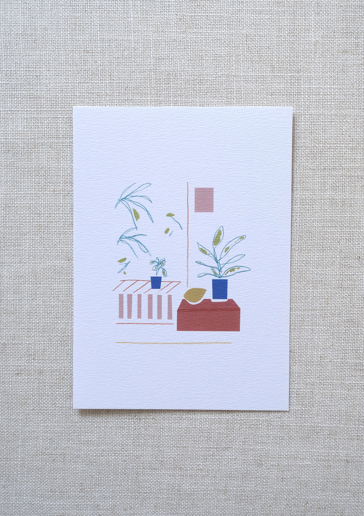 Still Life Art Cards botanical art print