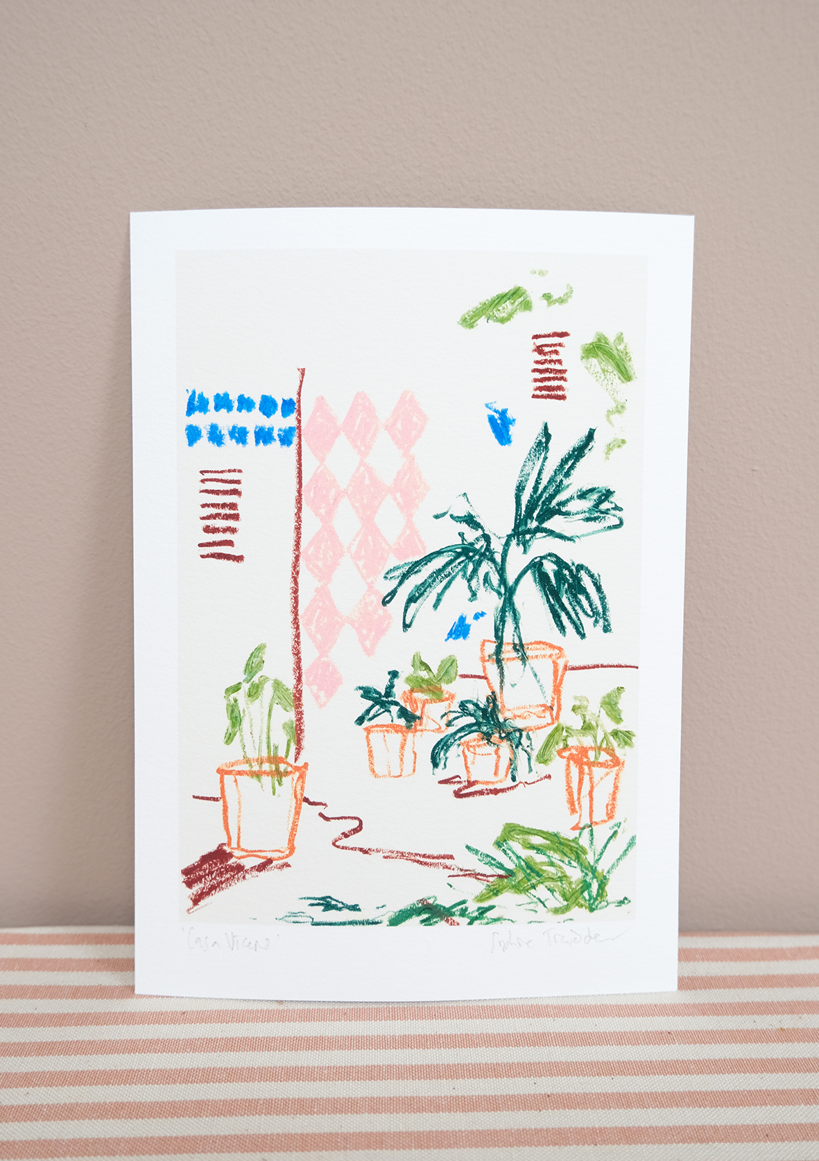 Casa Vicens botanical art print