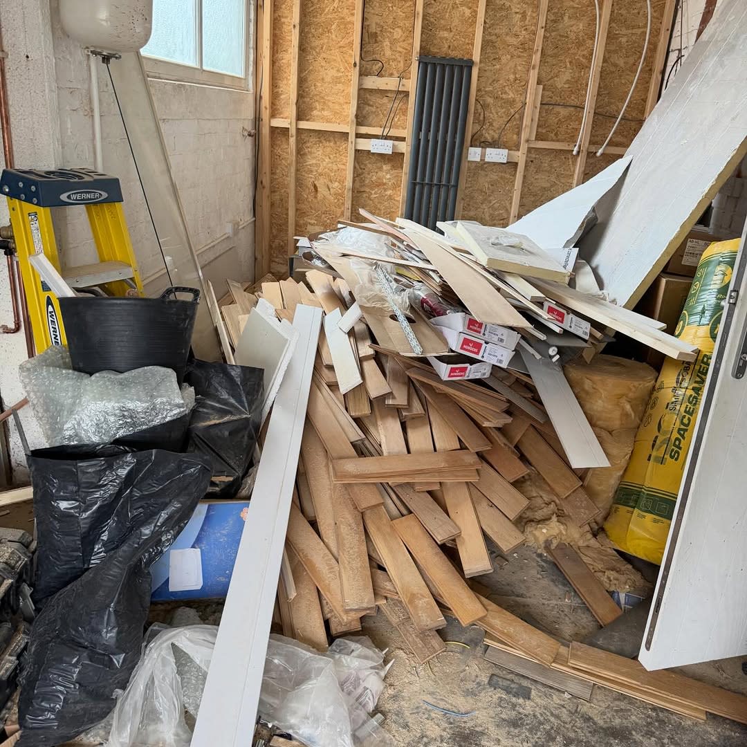 Building site waste clearance