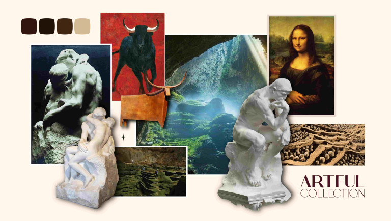 Nguồn cảm hứng từ hội họa, điêu khắc, văn hóa Á Đông và thiên nhiên – những mạch nguồn nuôi dưỡng thiết kế