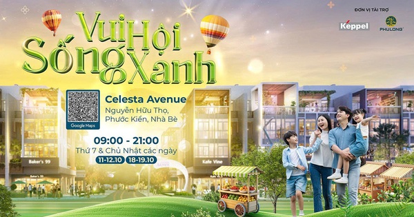 Celesta Avenue: Lễ hội Sống Xanh – Trải nghiệm độc đáo cho cả gia đình! Celesta Avenue tổ chức chuỗi sự kiện “Vui Hội Sống Xanh” - Trải nghiệm sống xanh cho cả gia đình