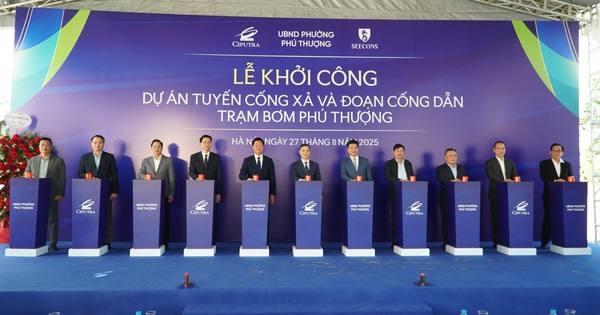 Hà Nội: Khởi công dự án thoát nước, Nam Thăng Long hết ngập! Hà Nội: Khởi công dự án thoát nước cho khu đô thị Nam Thăng Long