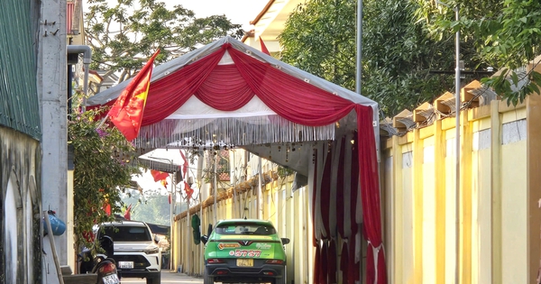 Nghệ An: Rạp cưới hỏi, ma chay lòng đường nay đã chuẩn nền nếp Nghệ An: Việc sử dụng tạm thời lòng đường dựng rạp cưới hỏi, ma chay đi vào nền nếp