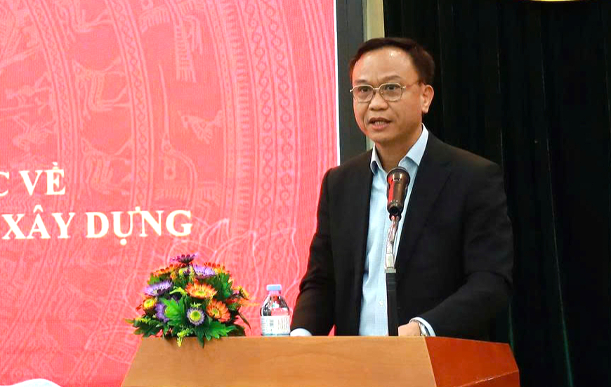 Tập huấn nâng cao nhận thức về bảo vệ môi trường trong ngành Xây dựng- Ảnh 1.