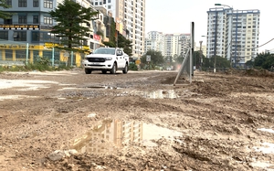 Hà Nội: Hiệu quả từ thí điểm chỉnh trang đô thị- Ảnh 7. Hà Nội: Đường Nguyễn Cảnh Dị kéo dài sắp thoát cảnh nắng bụi, mưa lầy