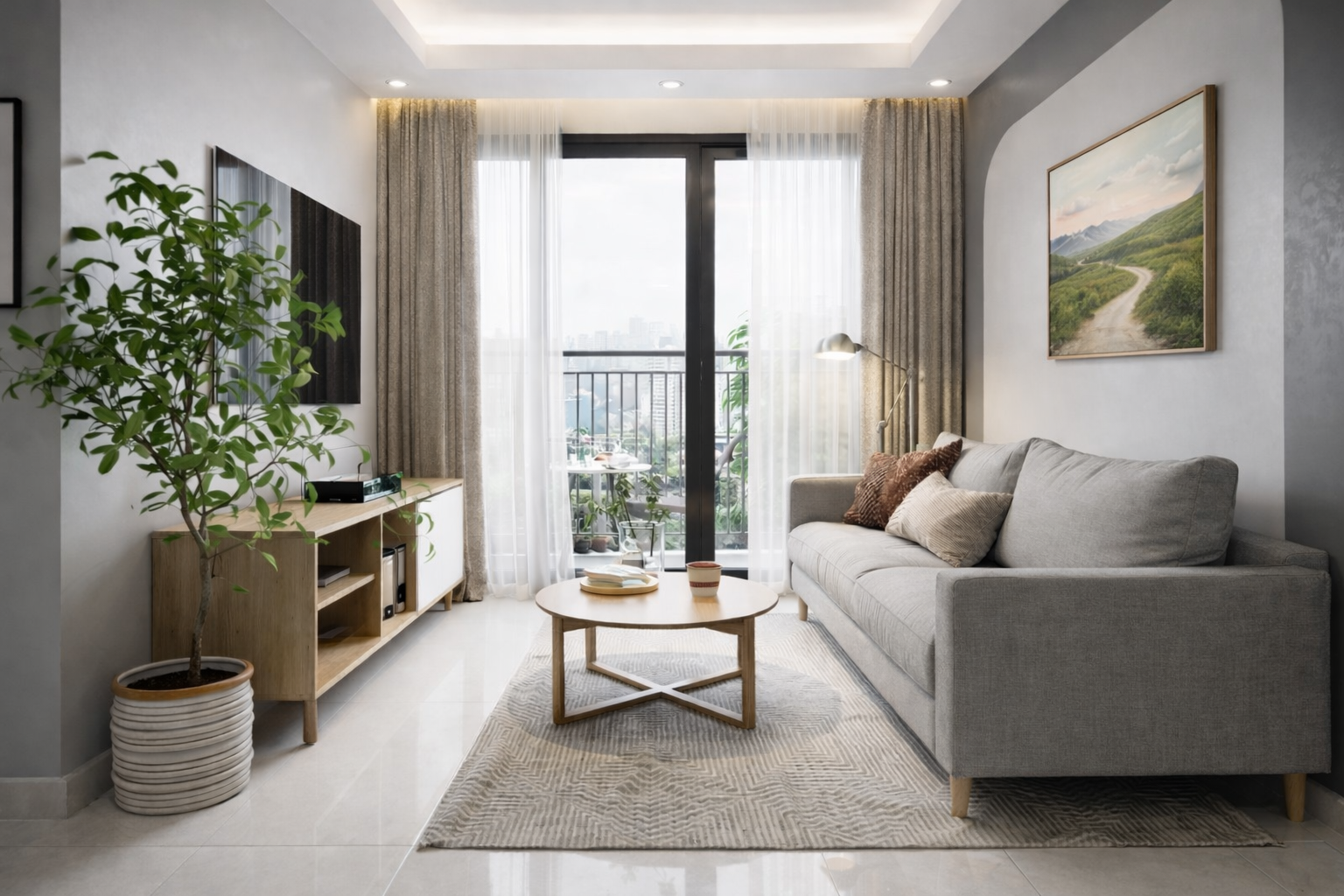 Phòng khách không chỉ để tiếp khách - Ảnh 1.