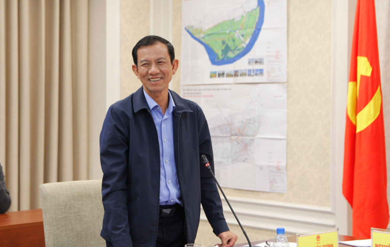 Ông Đặng Văn Chính, Phó Chủ tịch thường trực UBND tỉnh Vĩnh Long đã tiếp thu đầy đủ các ý kiến của Hội đồng thẩm định.