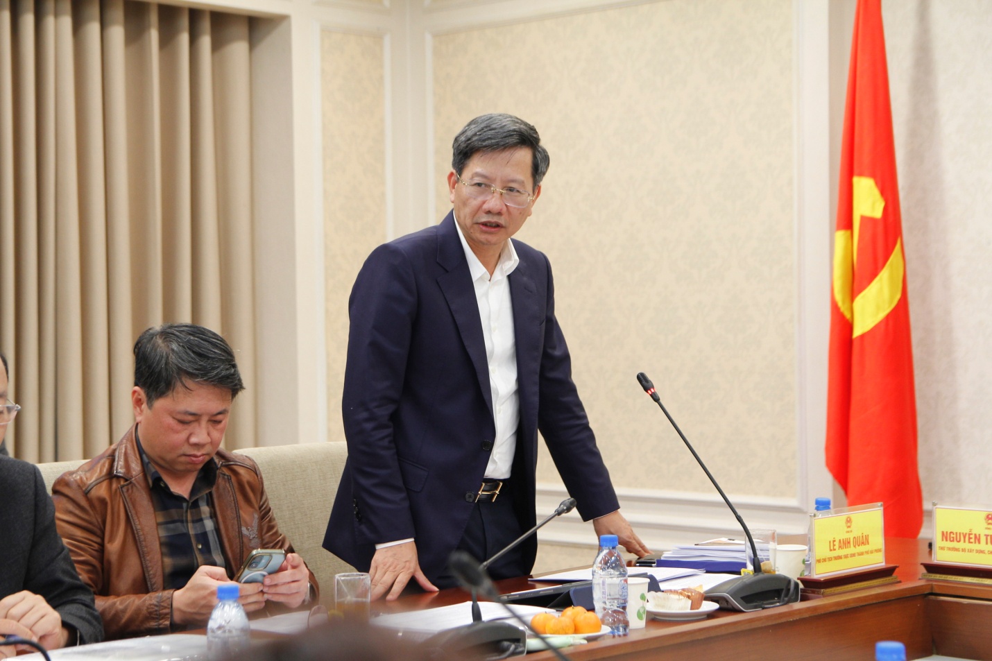 Ông Lê Anh Quân, Phó Chủ tịch Thường trực UBND thành phố Hải Phòng đã tiếp thu đầy đủ ý kiến của Hội đồng thẩm định.