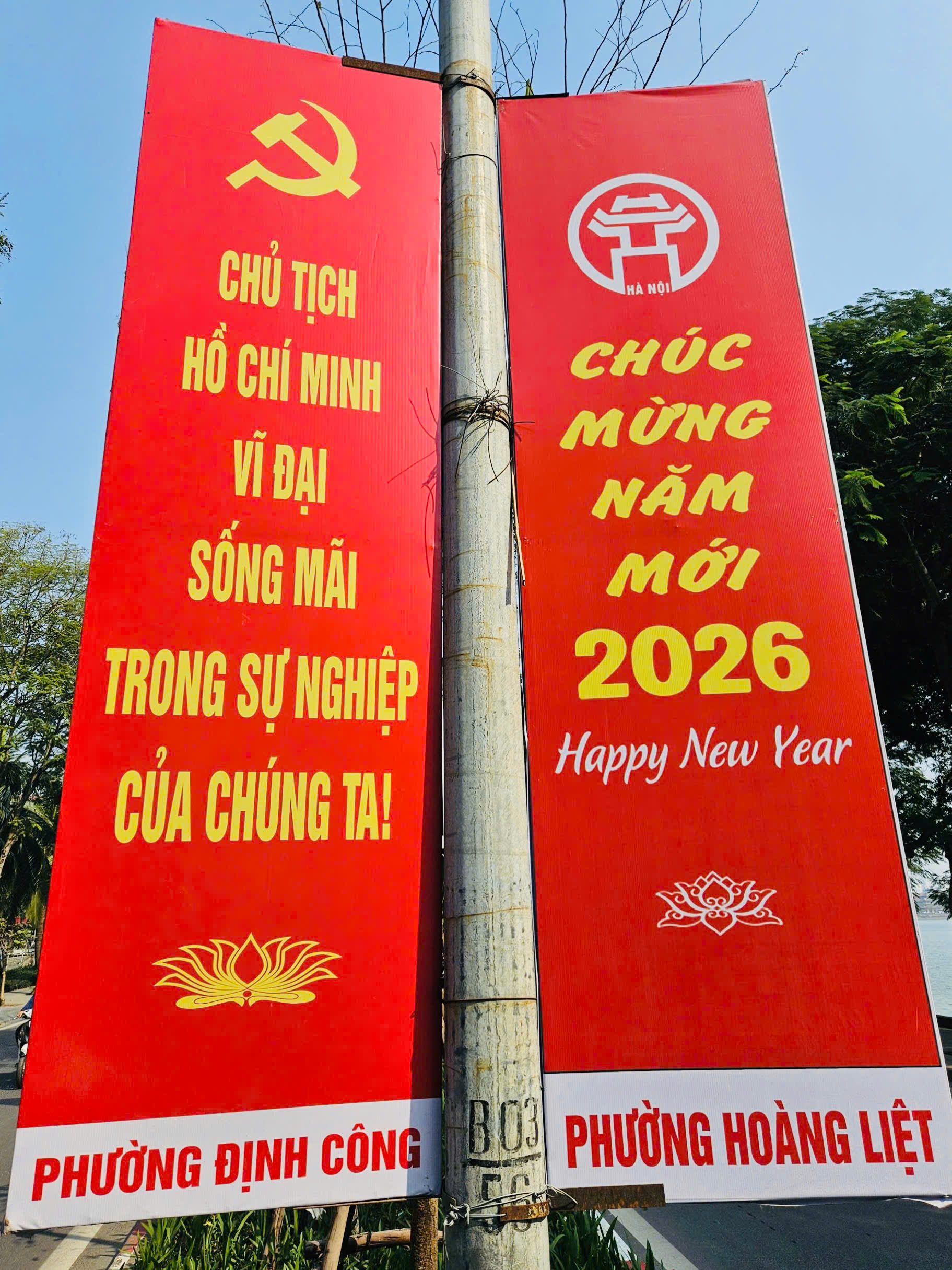 Hà Nội lung linh cờ hoa chào mừng Đại hội Đảng - Ảnh 6.