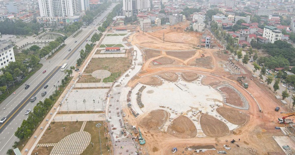 Bắc Ninh: Cận cảnh công viên 700 tỷ “lột xác” sau 1 năm Hình ảnh công viên gần 700 tỷ đồng ở Bắc Ninh sau một năm thi công