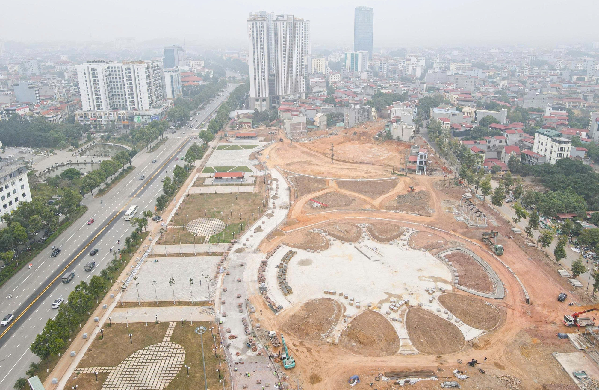 Hình ảnh công viên gần 700 tỷ đồng ở Bắc Ninh sau một năm thi công- Ảnh 11. Hình ảnh công viên gần 700 tỷ đồng ở Bắc Ninh sau một năm thi công- Ảnh 11.