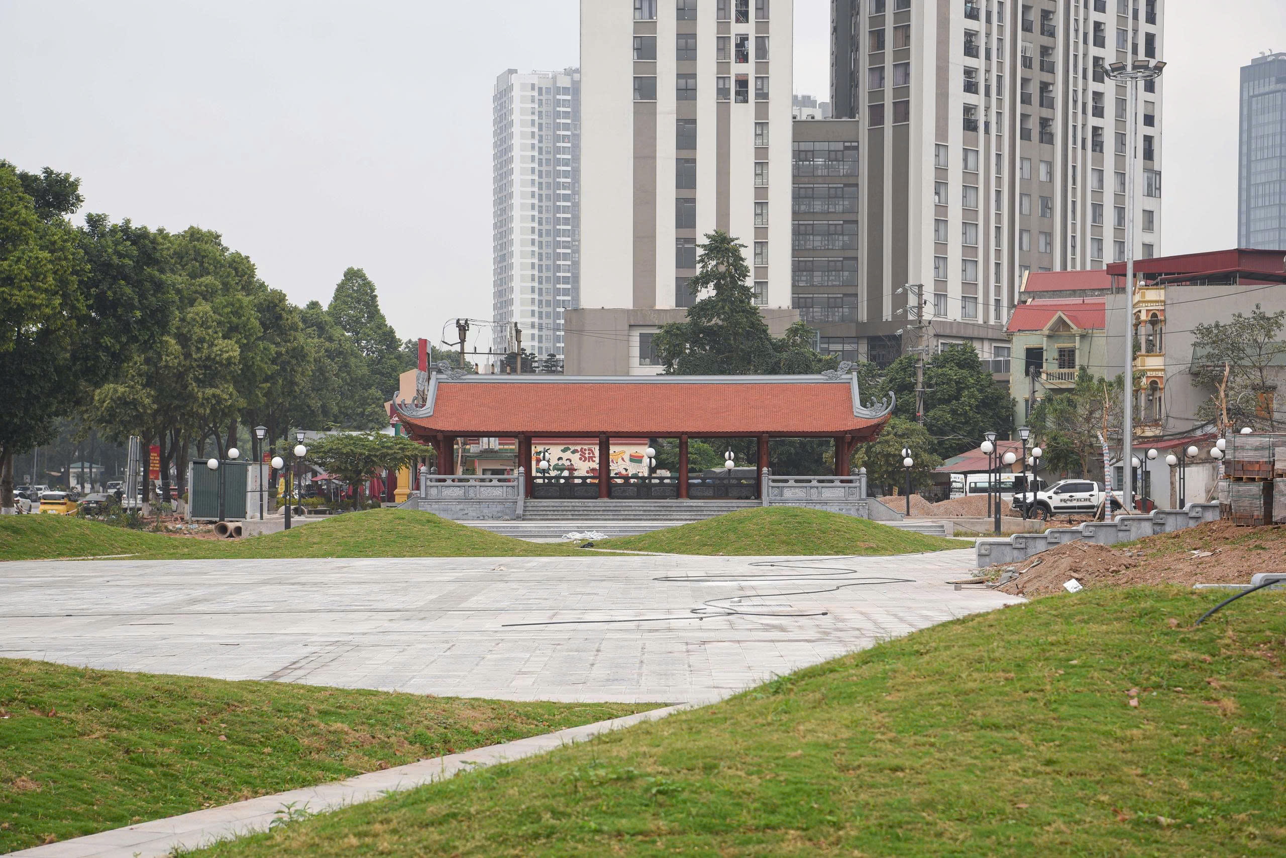 Hình ảnh công viên gần 700 tỷ đồng ở Bắc Ninh sau một năm thi công- Ảnh 12. Hình ảnh công viên gần 700 tỷ đồng ở Bắc Ninh sau một năm thi công- Ảnh 12.